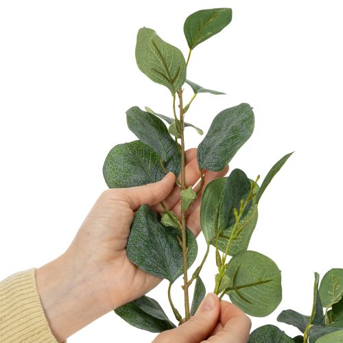 tételeket Műeukaliptusz virág modern belsőépítészetbe, 85 cm, 3 darab