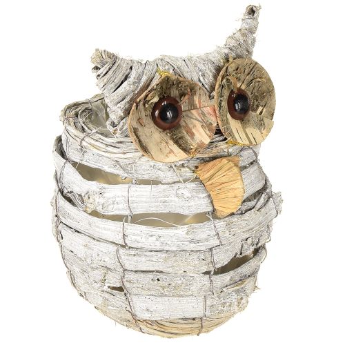 Bagoly ültetéshez fehér 23cm