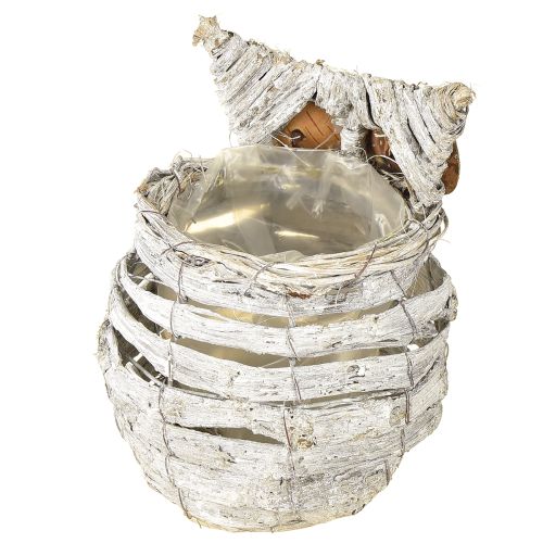 tételeket Bagoly ültetéshez fehér 23cm