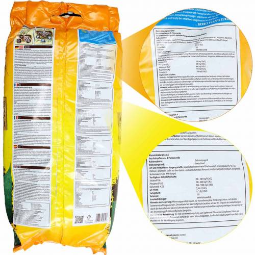 Floristik24 FRUX talaj zöld növény és pálmaföld 18l