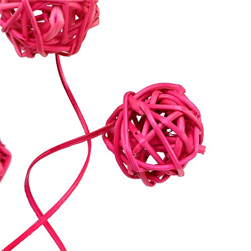 Floristik24 Fancy Ting Ting rózsaszín 25 db