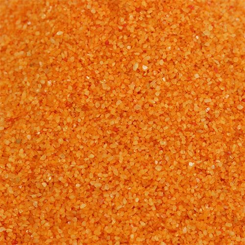 Színes homok 0,1mm - 0,5mm narancs 2kg