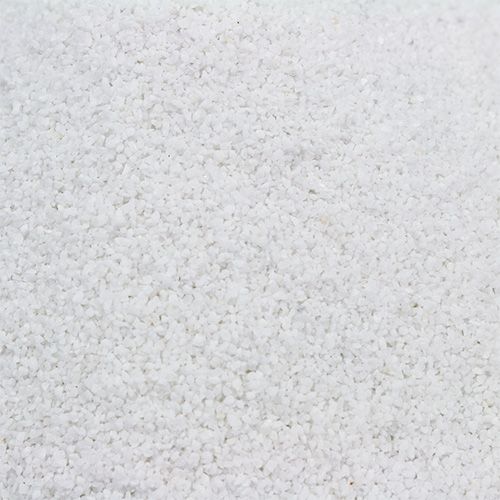tételeket Színes homok 0,1mm - 0,5mm fehér 2kg