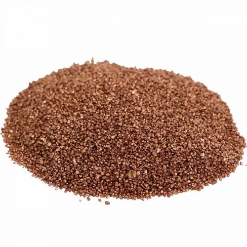 Színes homok réz dekoratív homokbarna Ø0,5mm 2kg