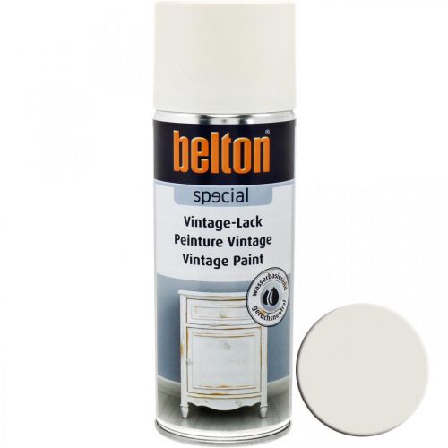 Floristik24 Színes spray, vintage festék antik fehér, shabby chic 400ml