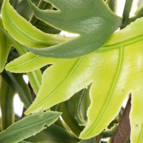 Mesterséges páfrány gyökérlabdával otthoni és irodai dekorációhoz, 57cm | Floristik24.hu