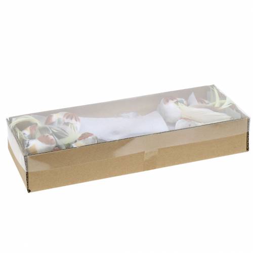 Floristik24 Madár dróton 5,5cm színes 9db