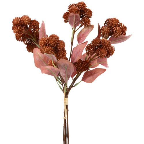 Kövér Tyúk Red Sedum Stonecrop Művirágok 41cm 3db