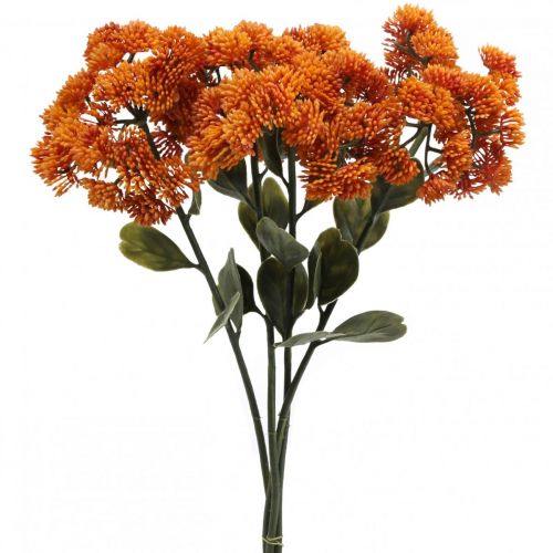 Floristik24 Stonecrop Orange Sedum Stonecrop művirág H48cm 4db