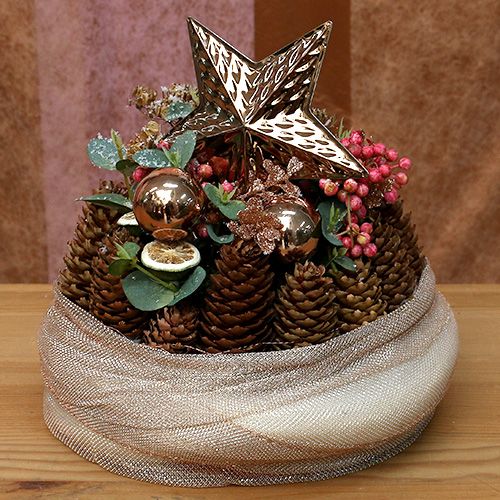 tételeket Karácsonyi golyó 4cm arany fényes/matt üveg 24 db