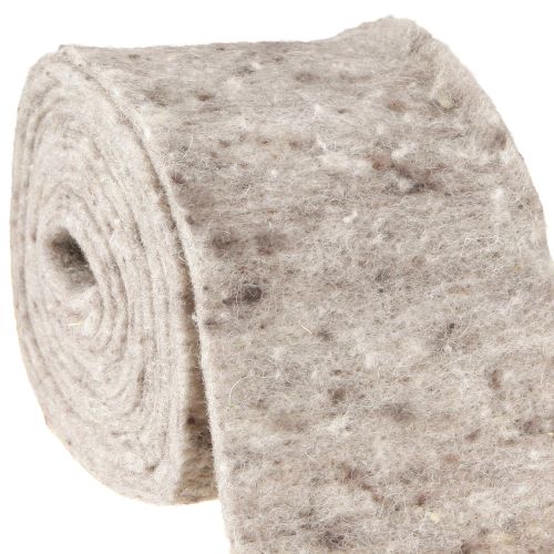 tételeket Filc szalag, fazékszalag szürke-natúr 15cm 5m