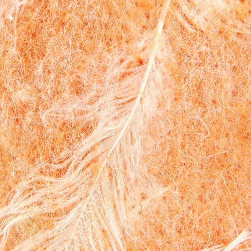 tételeket Filc szalag gyapjú szalag díszítő szövet narancssárga toll gyapjú filc 15cm 5m