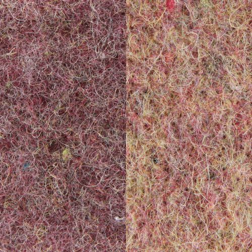 tételeket Filc szalag gyapjú szalag díszszövet borvörös bézs 7,5cm 5m