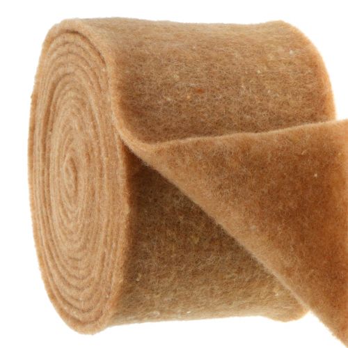 Filc szalag természet 15cm 5m
