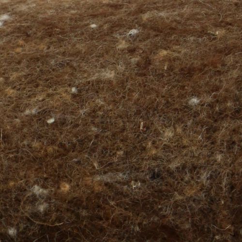 Floristik24 Filc szalag, fazék szalag barna 15cm 5m