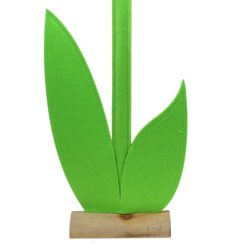 Floristik24 Filc virág sárga 87cm