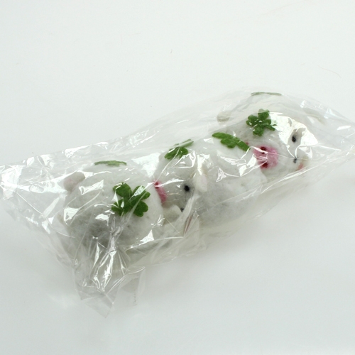 Floristik24 Szerencsemalac filc 7cm 3db