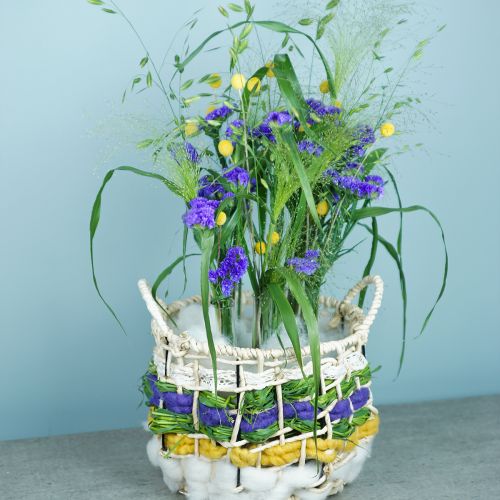 tételeket Mirabell sárgászöld filc zsinór bolyhos 25m