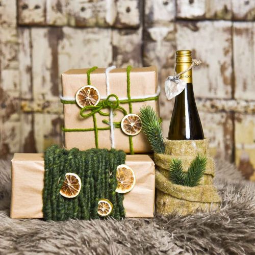 tételeket Mirabell bolyhos filc zsinór sötétzöld 25m