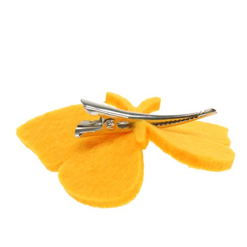 Floristik24 Nemez pillangók klipszel 7cm 24db