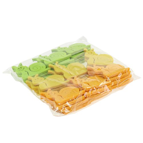 Floristik24 Nemezcsiga 5cm-es ragasztóponttal, válogatott 36 darab