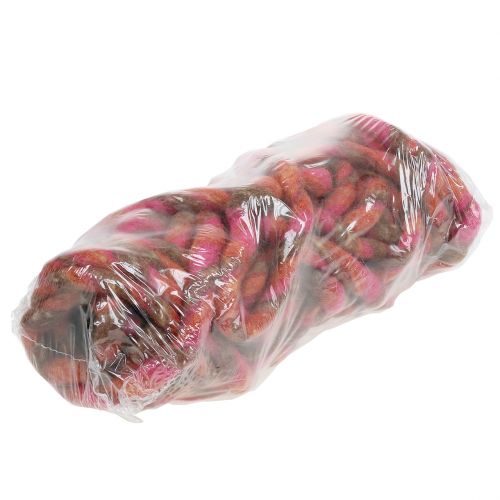 Floristik24 Filczsinór 25 m barna, piros, rózsaszín