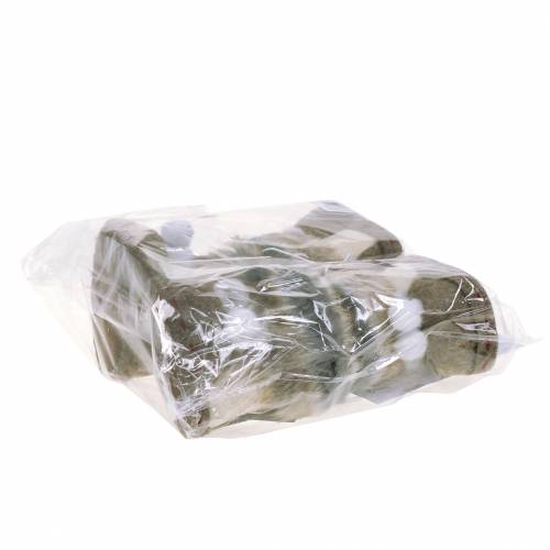 Floristik24 Karácsonyfadísz szőrös filccipő 10cm x 8cm 2db