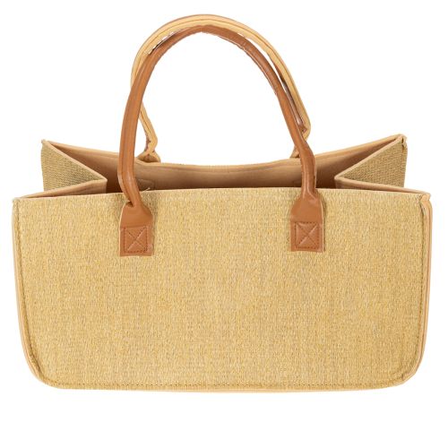 Filctáska raffia mintával 50cm x 25cm x 25cm | Floristik24.hu
