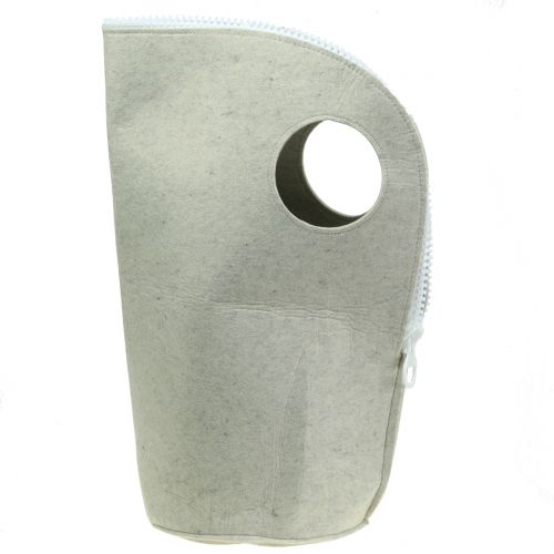 Floristik24 Filc táska Szürke H58cm