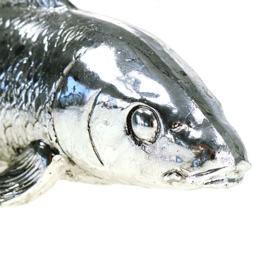 tételeket Dekoratív hal ezüst 22cm