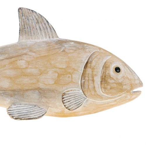 Floristik24 A fa dekoratív halak természetes megjelenésűek, L19 cm