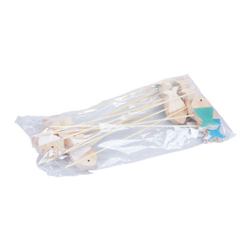 Floristik24 Virágdísz halfa tengeri dekoráció 7×4cm 12 db