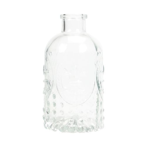 tételeket Dekoratív üvegek mini vázák üveg gyertyatartók H12,5cm 6db