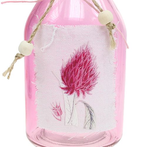 Floristik24 Üvegpalackok vegyes színben Ø8cm H15cm 3db