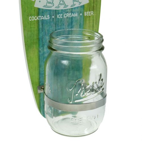 Floristik24 Fali sörnyitó "Beach Bar" 36cm x 11cm