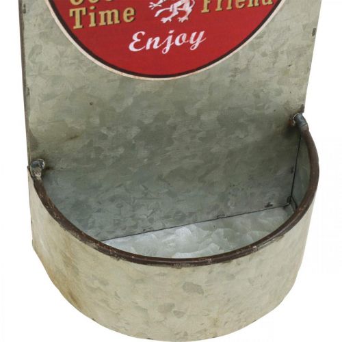 Floristik24 Üvegnyitó vintage fém dekoráció gyűjtőedénnyel H41cm