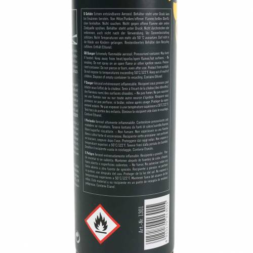 Floristik24 Színes spray selyem matt napsárga 400ml