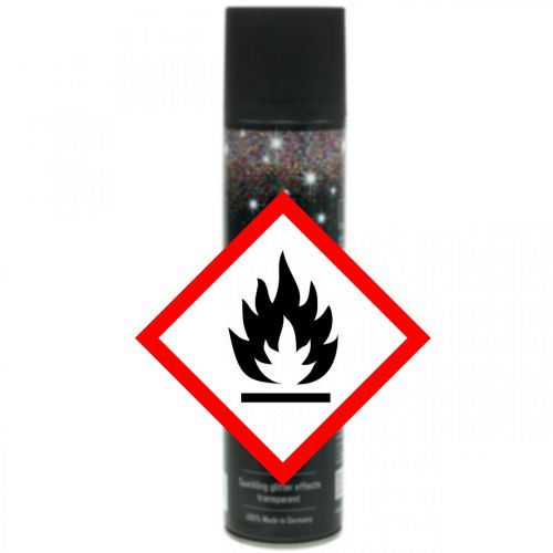 Floristik24 Glitter spray kézimunkákhoz színes spray festék glitter 400ml