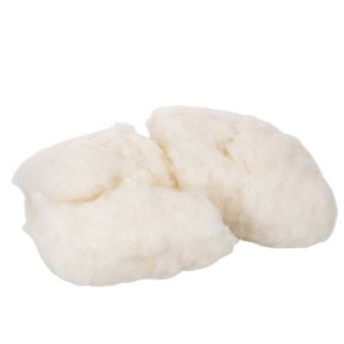 Laza birkagyapjú, természetes gyapjú, fehér melanzs, sokoldalú, 250g vétel | Floristik24.hu