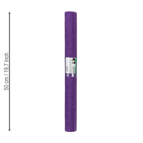 tételeket Virágkötő krepp papír sötétlila 50x250cm