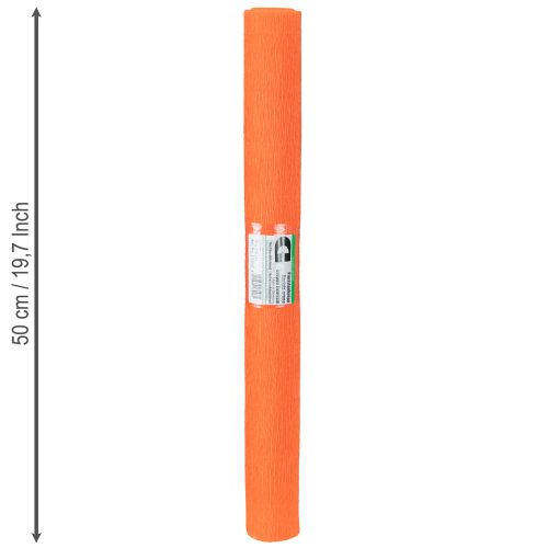 tételeket Virágüzlet krepp papír narancs 50x250cm