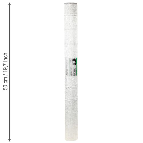 tételeket Virágkötő krepp papír ezüst 50x250cm