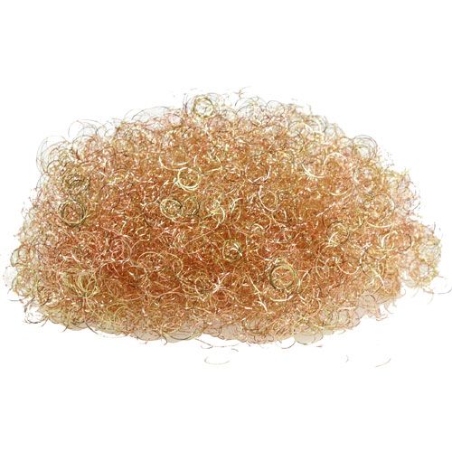 Floristik24 Flower Hair Tinsel Gold, Réz 50g