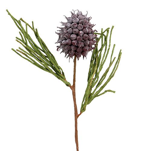 Floristik24 Habvirágú művirág lila L65cm