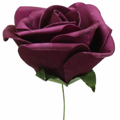 tételeket Foam Rose Purple Ø15cm 4 db