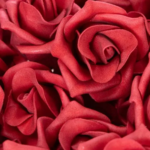 Műrózsa szárral, 5 cm, 100 darab | Floristik24.hu