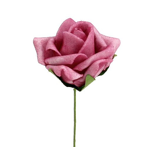 tételeket Foamrose mini rózsák Ø3,5cm hanga 48db
