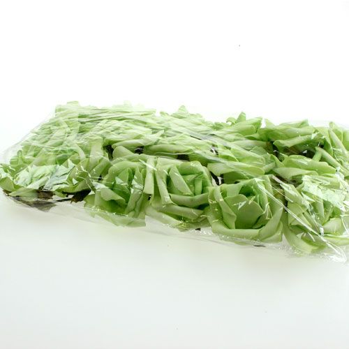 Floristik24 Habrózsa Ø 8cm zöld 18 db