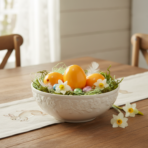 tételeket Húsvéti tojások, igazi tyúktojások, tökéletesek kreatív barkácsoláshoz és húsvéti kézműveskedéshez, 5 cm, 10 darab