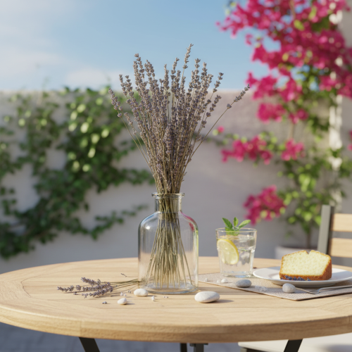 tételeket Szárított levendula, illatos szárított virágok, 35-40 cm, 100 g